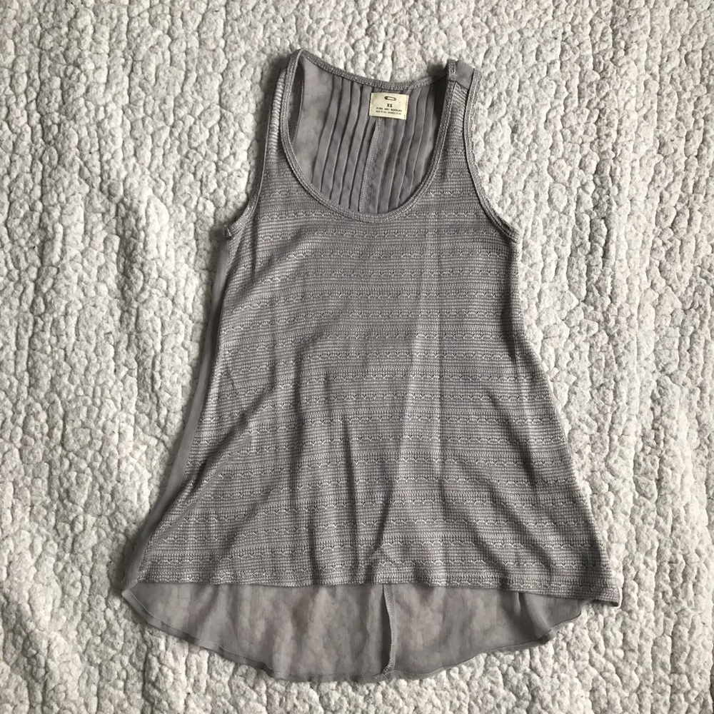 PINS AND NEEDLES, Knitted Front Flowy Top, Size XS